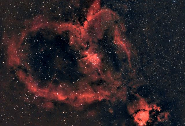 IC 1805 - Heart Nebula Mosaic HaRGB